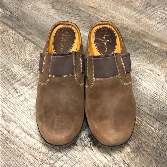 Cole Haan Nike air leather clogs shoes new - Picture 3 of 6